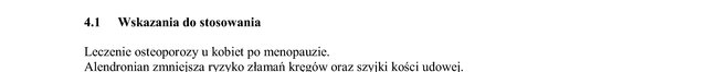 Wskazania wg ChPL