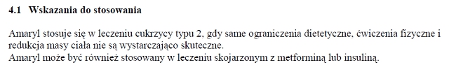 Wskazania wg ChPL