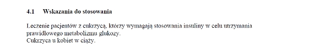 Wskazania wg ChPL