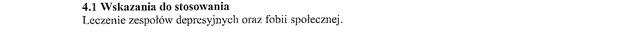 Wskazania wg ChPL