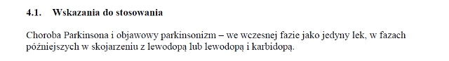 Wskazania wg ChPL