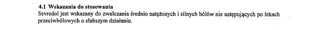 Wskazania wg ChPL